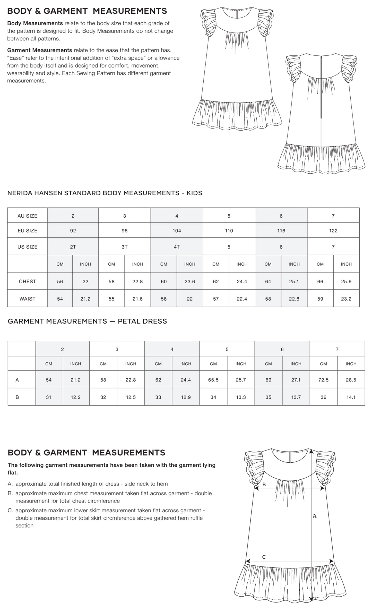 Kids Petal Dress
