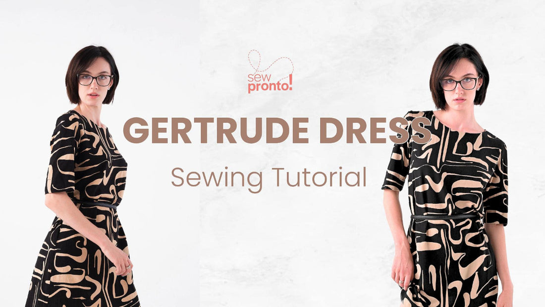 How to sew Gertrude Dress | Sewpronto