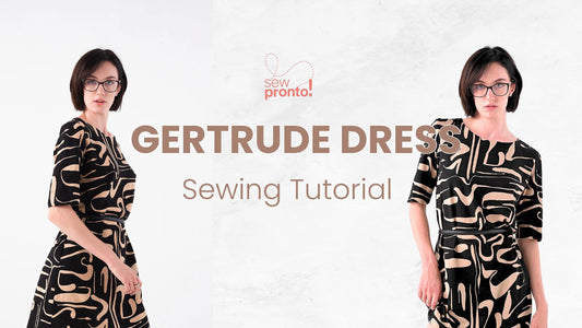 How to sew Gertrude Dress | Sewpronto