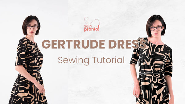 How to sew Gertrude Dress | Sewpronto
