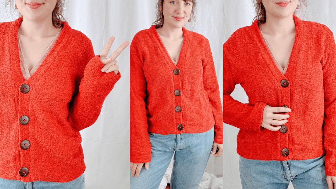 How to sew a cardigan