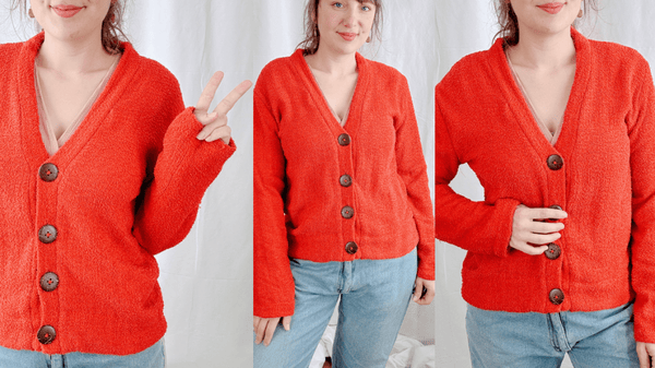 How to sew a cardigan