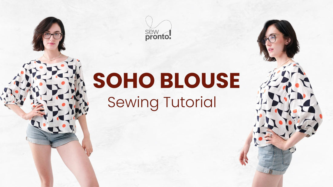 Soho Blouse Sewing Pattern