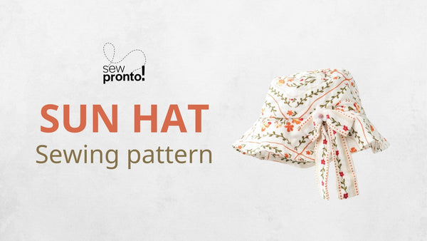 Create Your Own Sun Hat Sewing Pattern with Sewpronto