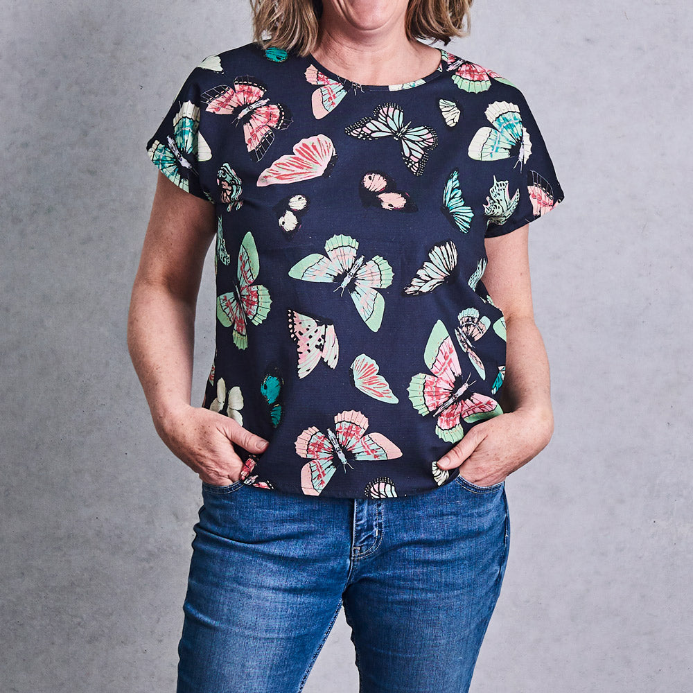 Everyday Boxy Top PDF Sewing Pattern