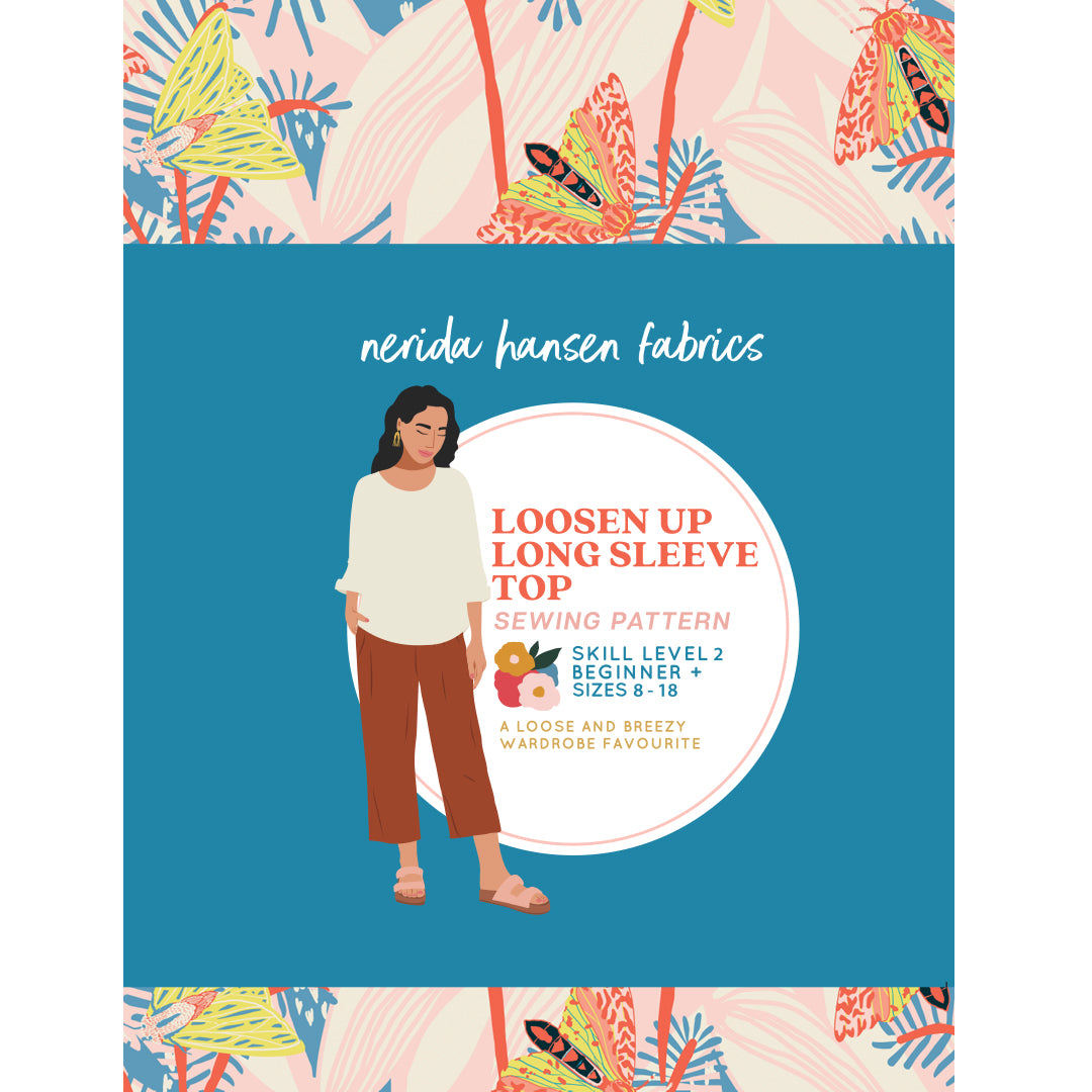 Loosen Up Long Sleeve Top PDF Sewing Pattern
