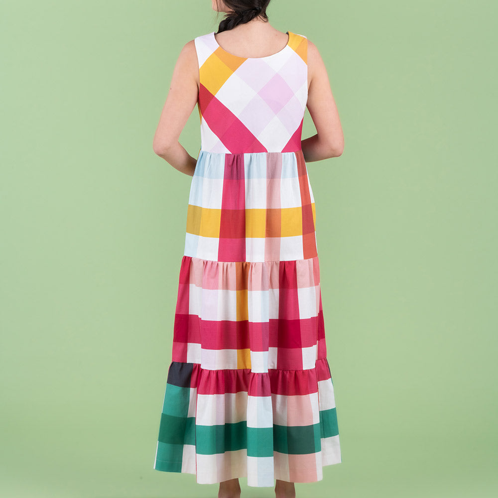 Tiered Maxi Dress PDF Sewing Pattern