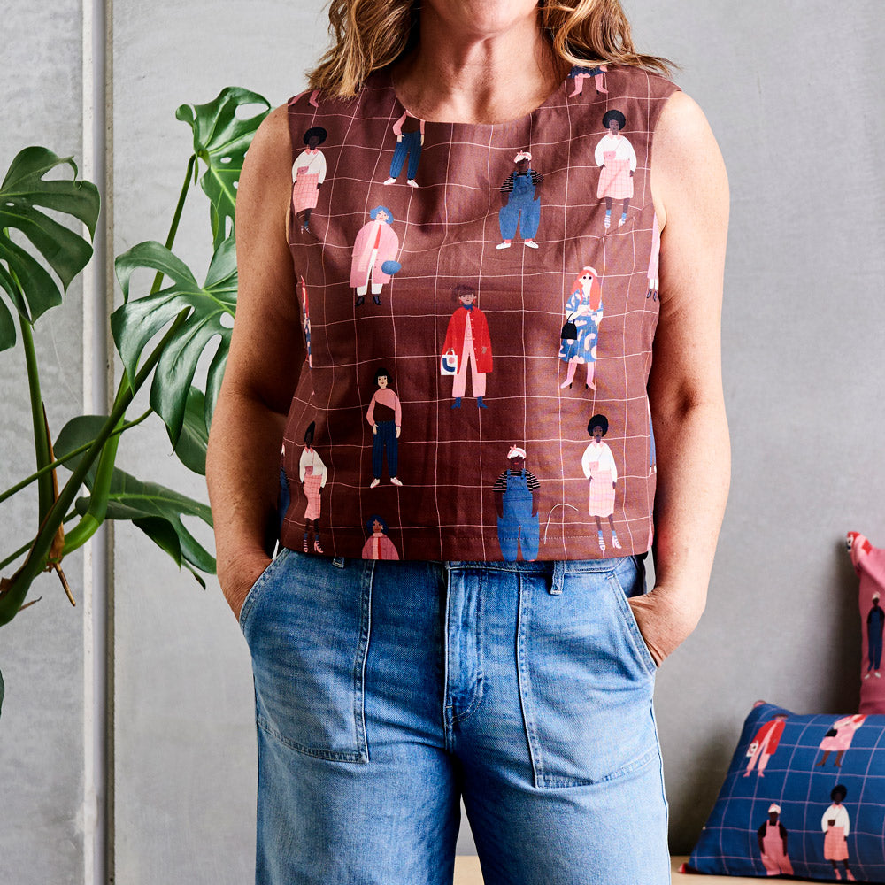 Shell Top PDF Sewing Pattern