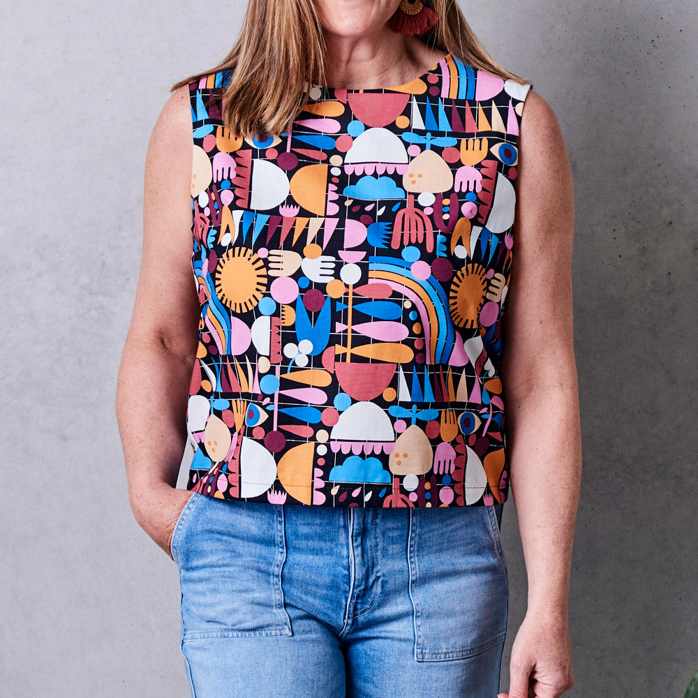 Shell Top PDF Sewing Pattern