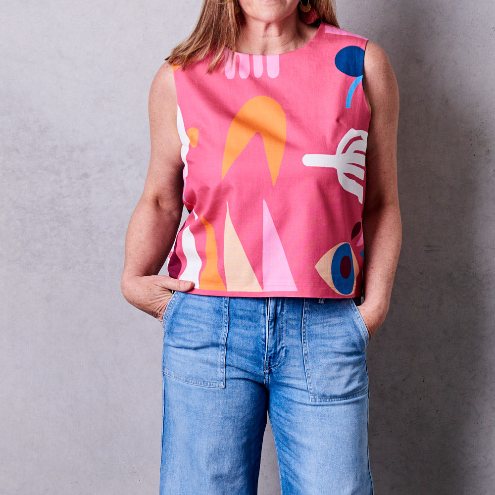 Shell Top PDF Sewing Pattern