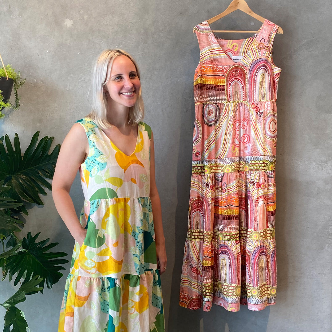 Tiered Maxi Dress PDF Sewing Pattern