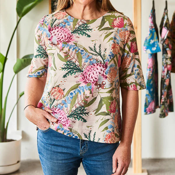 Half Sleeve Top PDF Sewing Pattern